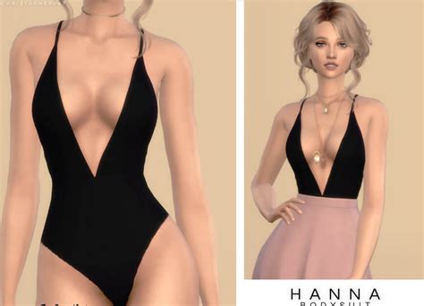 Sims 4 Hanna Bodysuit The Sims Book