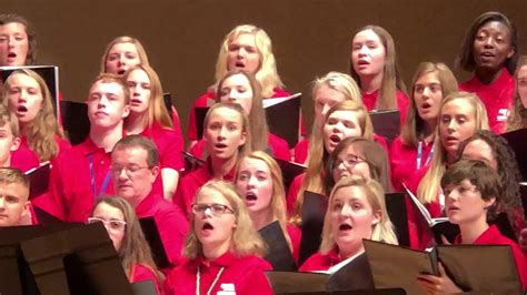 Nebraska Ambassadors Of Music 2019 Choir Youtube