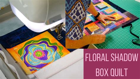 February Sal Floral Shadow Box Quilt Youtube