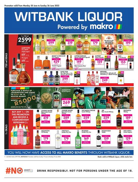 Makro Witbank Liquor 20 June 26 June 2022 —za