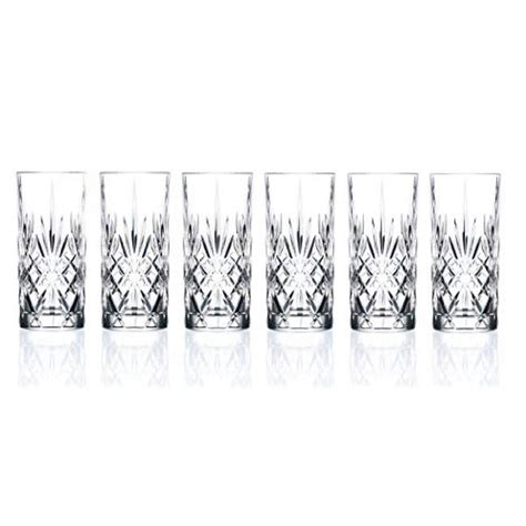 Rcr Crystal Highball Glass Set Of 6