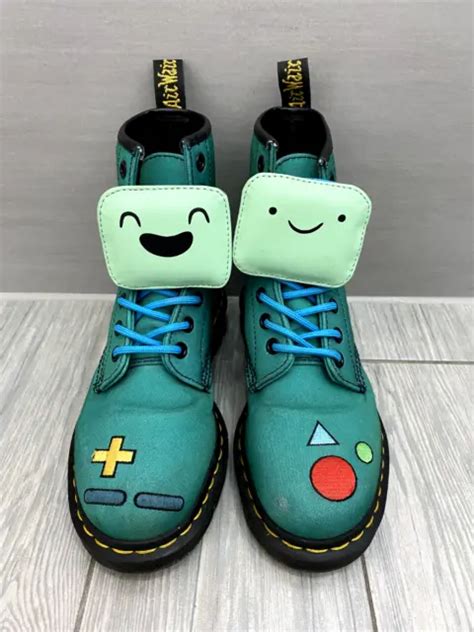 Dr Martens X Adventure Time Bmo Princess Bubblegum Castel Boots Uk