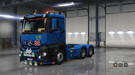 D S Mercedes Antos Special Edition Euro Truck Simulator Mods