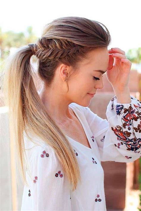 Easy Summer Hairstyles To Do Yourself See More Glaminati