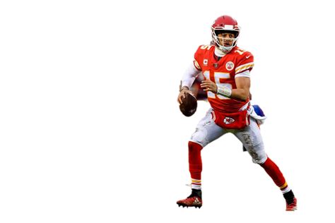 Pat Mahomes PNG Image Background