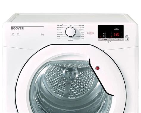 Hoover H Dry Hlev Dg Kg Vented Freestanding White Tumble Dryer