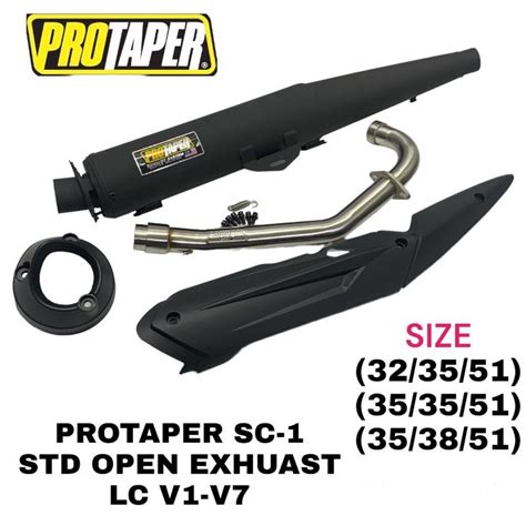 ORIGINAL PROTAPER LC135 V1 V2 V3 V4 V5 V6 V7 RACING EXHAUST STANDARD