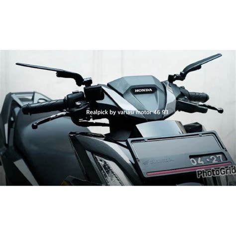 Jual Spion Winglet Model Rizoma Cnc Kaca Cembung Universal Semua Matic