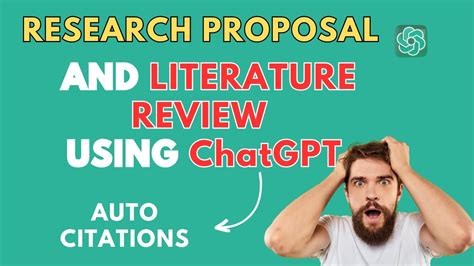 How To Write Literature Review And Research Proposal Using Chatgpt Part 2 Of Doing Research