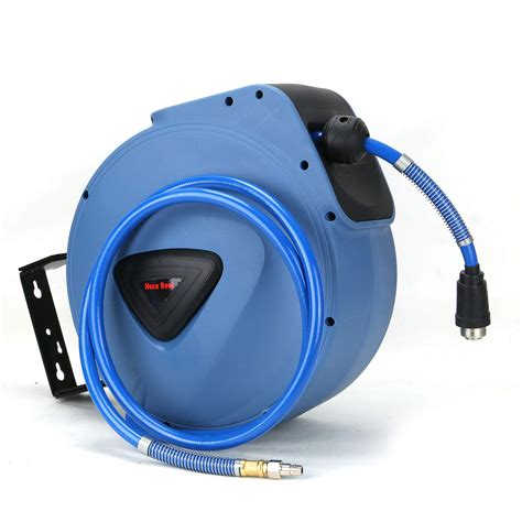 Buy Holdfiturn Air Hose Reel Retractable 20m Auto Rewind Air Line Hose Reel Compressor Wall