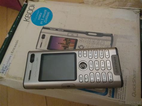 Sony Ericsson K600i Praha 9 Bazoš cz