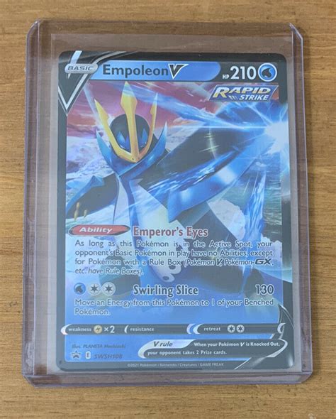 Empoleon V SWSH108 Black Star Promo Pokemon TCG NM Values MAVIN