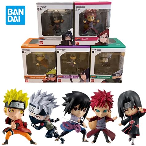 Bandai Original Naruto Anime Figure Chibi Masters Blind Box Naruto