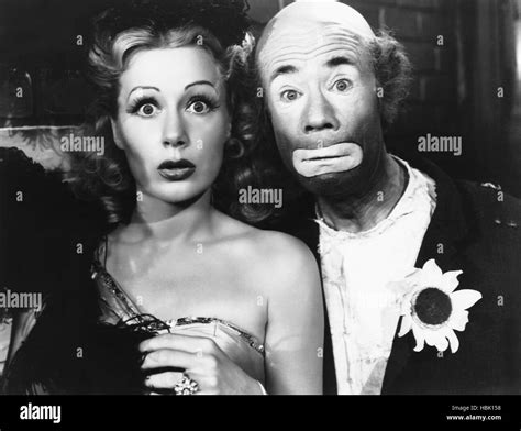 Casanova In Burlesque From Left June Havoc Joe E Brown 1944 Stock