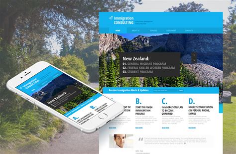 Immigration Website Template For Migration Consultant MotoCMS