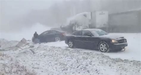 Video Captures Deadly 50 Vehicle Pileup In Pennsylvania