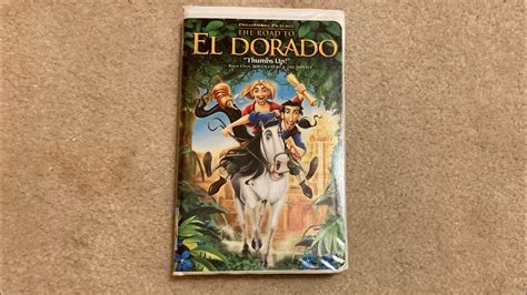 The Road To El Dorado 2000 VHS Review YouTube