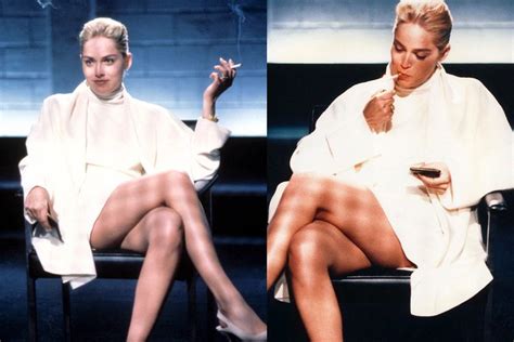 58 Urodziny Sharon Stone 1992 Nagi Instynkt Pudelek