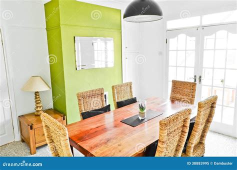 Bright Dining Room Interior Stock Image Image Of Dining Home 38883995