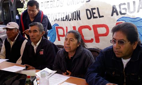 Conforman frente ciudadano contra la privatización del agua