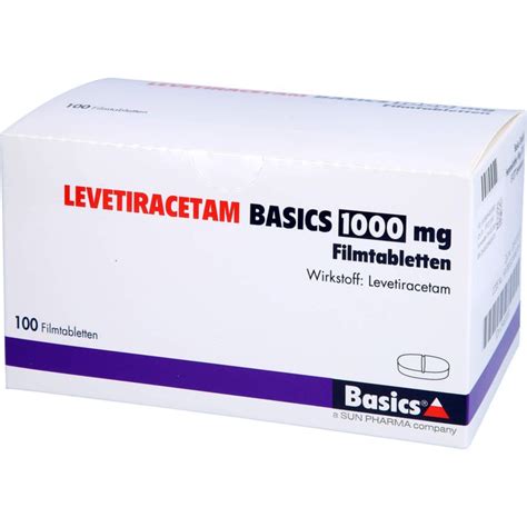 Levetiracetam Basics 1000 Mg Filmtabletten 100 St Apotheke Disapode