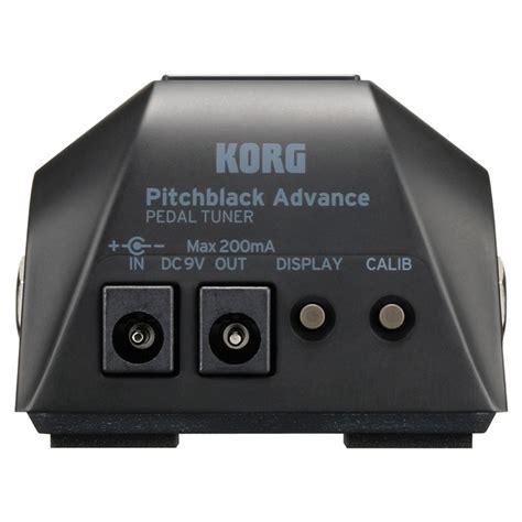 DISC Korg Pitchblack Advance Pedal Tuner Gear4music