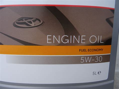 Toyota 5W30 Fuel Economy 5W 30 Motoröl Engine Oil API SL ACEA A5 B5