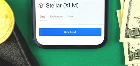 Stellar Xlm S Mbolo De Moneda Criptogr Fica En La Pantalla Del Tel Fono