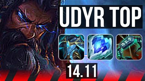 Udyr Vs Garen Top K Comeback Games Kr Master Youtube