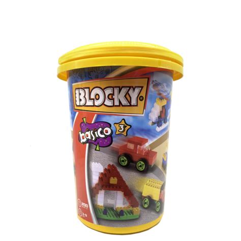 Blocky Balde Basico De 200 Piezas Original Rasti Art 0611