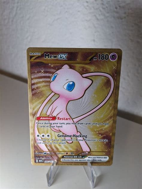 Pokemon Promo Mew Ex Metallkarte En Kaufen Auf Ricardo