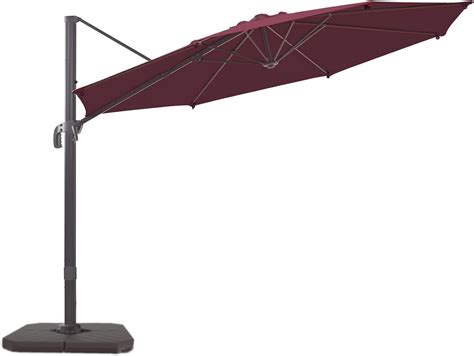 Amazon Wikiwiki 10 FT Cantilever Patio Umbrellas Outdoor Offset