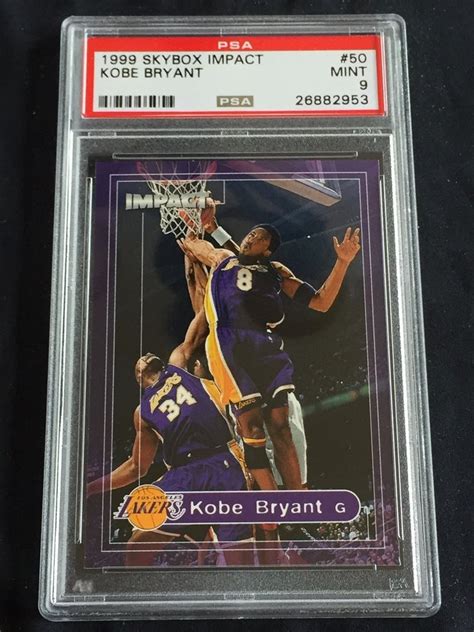 Auction Prices Realized Basketball Cards Skybox Impact Kobe Bryant