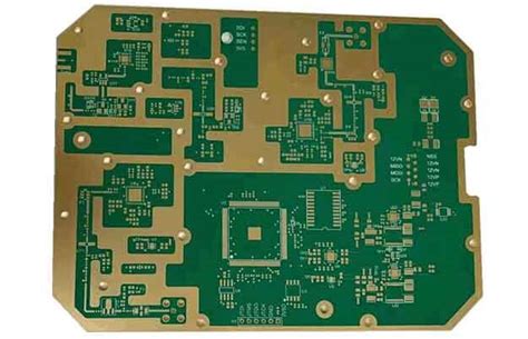 Rf Pcb Radio Frequency Printed Circuit Board Rf Pcb Manufacturer