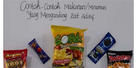 Contoh Makanan Yang Mengandung Zat Aditif 53 Koleksi Gambar