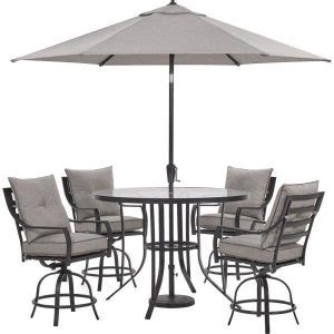 Patio Table And Chairs With Umbrellas Decordip