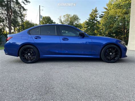 2022 Bmw M340i Xdrive Base With 19x9 Hre Flowform Ff10 And Michelin 255x35 On Stock Suspension