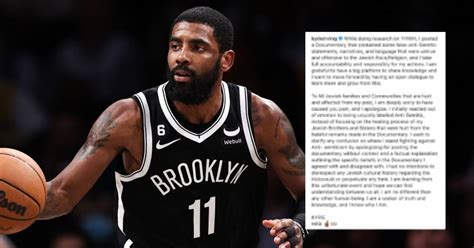 Kyrie Irving Apologizes After Brooklyn Nets Indefinitely Suspend Star