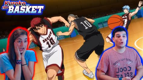 REACCION A KUROKO NO BASKET CAPITULOS 9 Y 10 TEMPORADA 1 SEIRIN VS