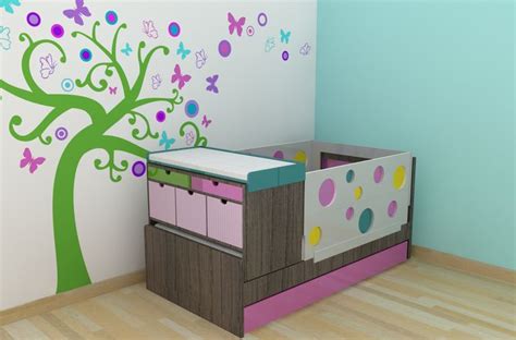 Cama cuna lulla Decoración de unas Diseño de habitación de niños