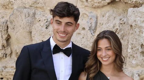 DFB Star im Liebes Glück Nationalspieler Kai Havertz und seine Sophia