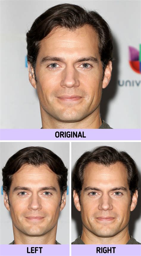 What 12 Celebrities Would Look Like If They Were Born With Symmetrical Faces / Bright Side