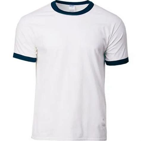 Mens White Round Neck T Shirt At Rs 135 Round Neck Men T Shirt In Khandwa Id 19765509088