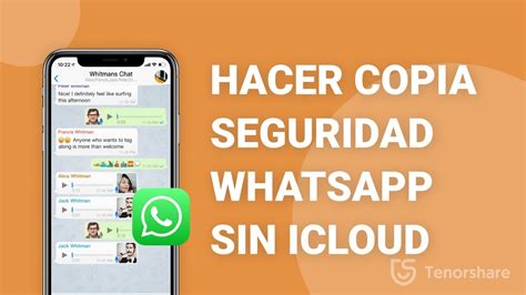 Cómo Hacer Copia De Seguridad De Whatsapp Sin Icloud Youtube