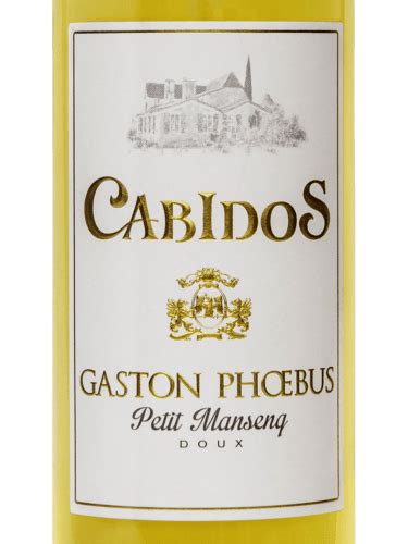 Cabidos Cuvée Gaston Phoebus Petit Manseng Doux Vivino US