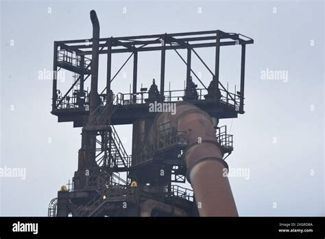 Pictures Show Tata Steel Works Port Talbot One Remaining Blast