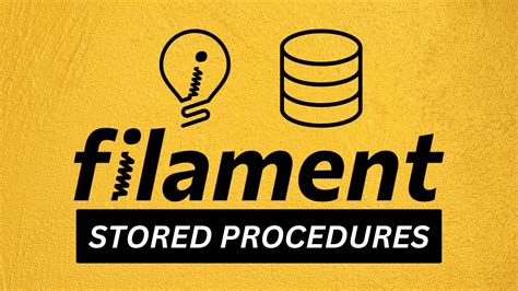 Laravel Filament And Stored Procedures A Practical Example YouTube