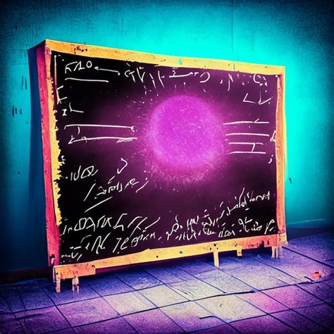 Premium Photo Blackboard Chalkboard Visual Aid Classroom School Desk Lecture Room Background