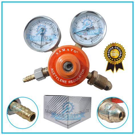 Jual Regulator Acetylene Samato Acetyline Gas Welding Regulator Las