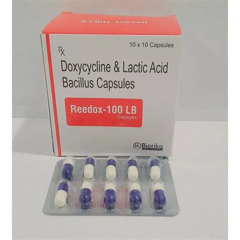 Doxycycline Lb Capsule Strength 100mg At Rs 1500 Box In Chandigarh